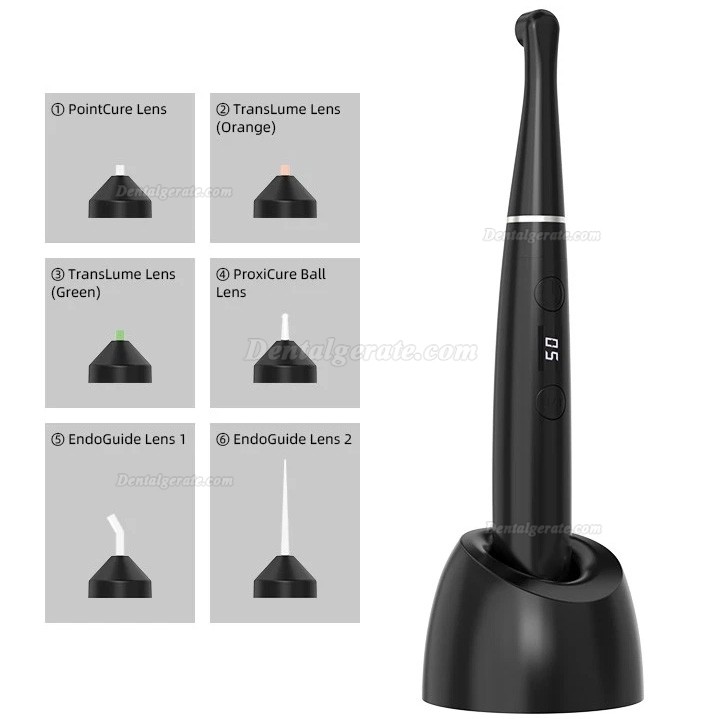 LED-Polymerisationslampe Dental mit Magnetischen Linse 2500mw/cm&sup2;